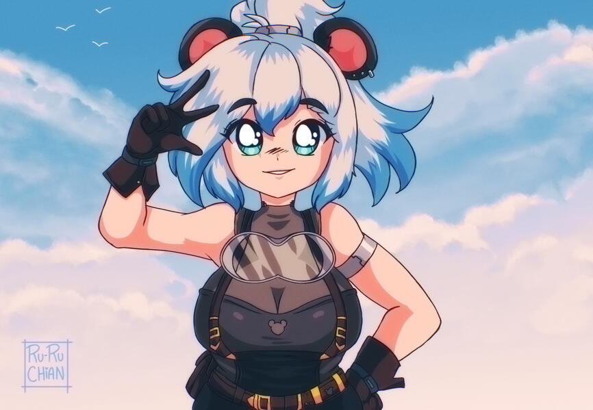 Retro Azura (by Pinkie_Usagi)