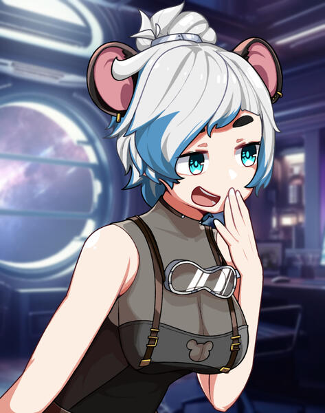 Smug Panda (By Iroha_Works)