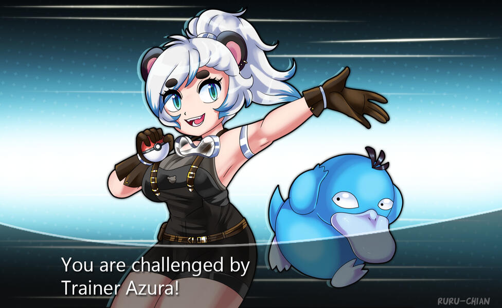 Poke Trainer Azura (by Pinkie_Usagi)